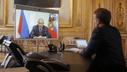 Telefonon tárgyalt Emmanuel Macron francia és Vlagyimir Putyin orosz elnök