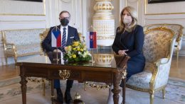 Čaputová biztosította a partnerségről Csehország új kormányfőjét