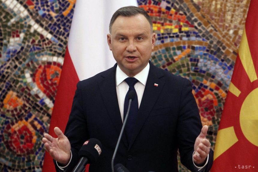 Andrzej Duda lengyel elnököt fogadja holnap Zuzana Čaputová