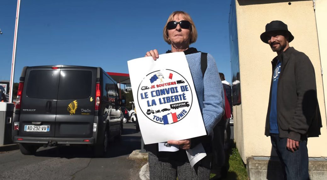 A francia hatóságok betiltották a péntekre tervezett szabadságkonvoj tüntetéseket