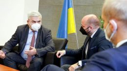 Jaroslav Naď védelmi miniszter Jurij Muska ukrán nagykövettel tárgyalt
