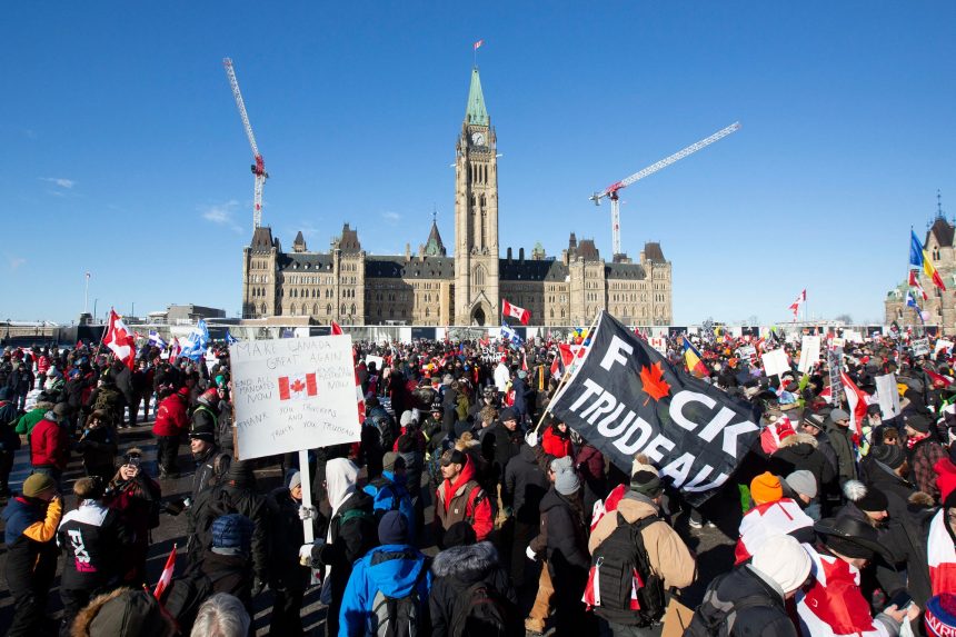 Kissé elfajult a kanadai fuvarozók demonstrációja