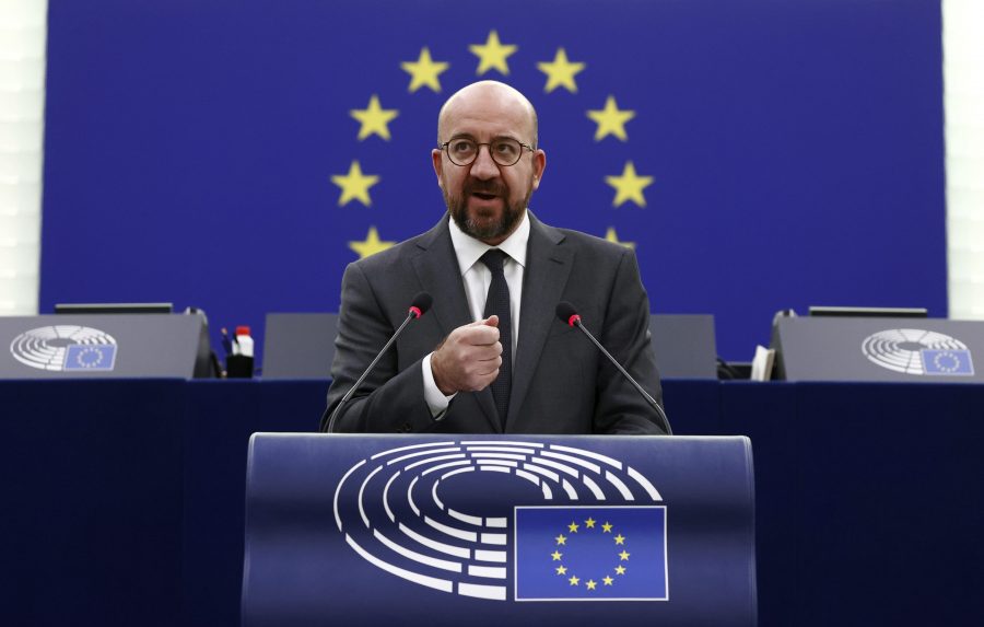 A diplomácia eszközeivel kell enyhíteni az orosz-ukrán konfliktus – véli Charles Michel