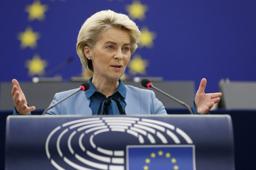 Von der Leyen: az EU kész tárgyalni a gázárak felső határának megszabásáról