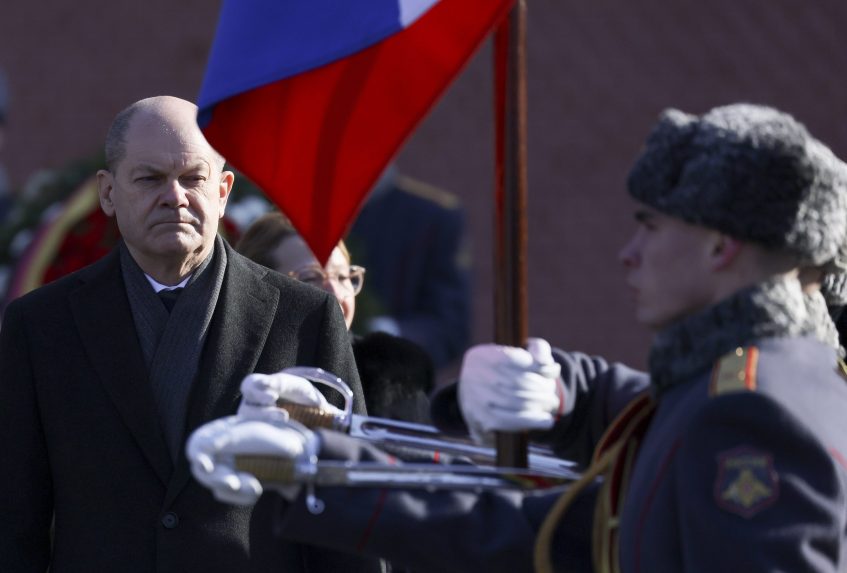 Scholz: Putyin a felelős a drágulásért