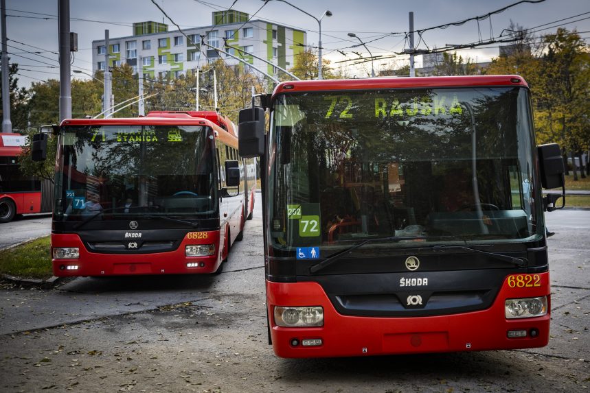 50 új trolibusszal gazdagodik a pozsonyi tömegközlekedési vállalat