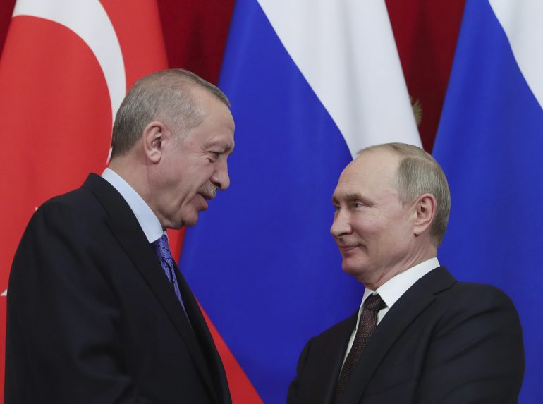 Erdogan szerint Putyin nyitottabbá vált a tárgyalásokra