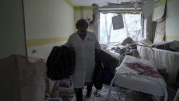 Gyermekkórházat is megrongált egy Kijevet célzó orosz rakétatámadás