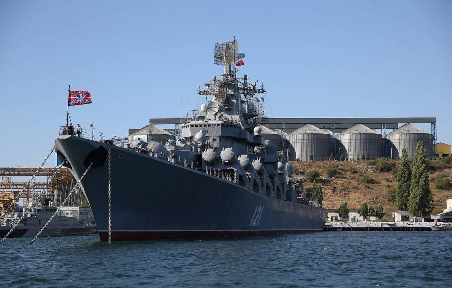 Robbanás történt az orosz Fekete-tengeri flotta zászlóshajóján