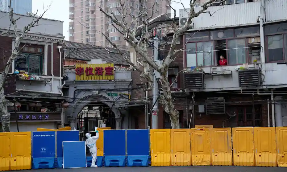 Sanghaji lezárások a koronavírus miatt