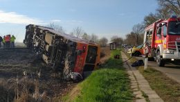Súlyos baleset Dél-Magyarországon