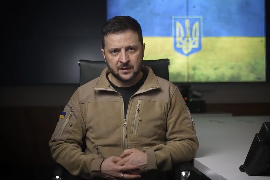 Zelenszkij: Brutális támadásokat szenvedünk el nap mint nap