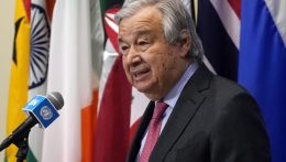 António Guterres ENSZ-főtitkár kedden Vlagyimir Putyin orosz, majd Volodimir Zelenszkij ukrán elnökkel tárgyal