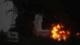Az orosz Belgorod régióban tűz ütött ki