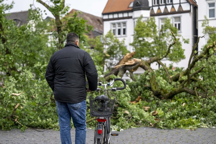 Több tucat sérültet hagyott maga után a vihar Németországban