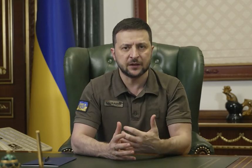 Zelenszkij kitart amellett, hogy győzelmet fog aratni az ukrán hadsereg az orosz invázióval szemben