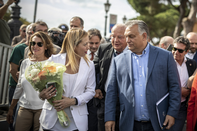 Le Pen és Orbán is gratuláltak Giorgia Meloninak választási győzelméhez