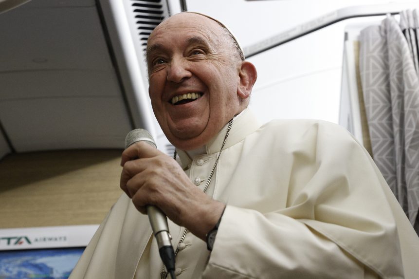 A lemondásáról beszélt Ferenc pápa