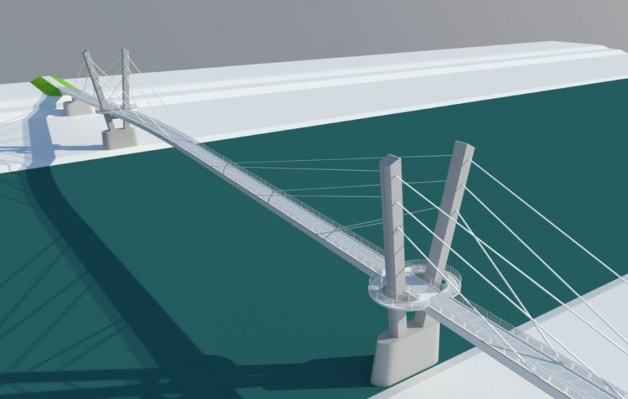 Újabb tőkeinjekciót kap a Doborgazt és a magyarországi Dunakilitit összekötő kerékpáros, valamint gyalogos híd projektje