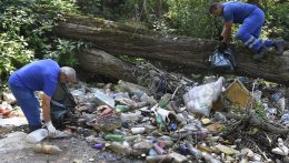 Föld-napi hulladékgyűjtés Somorján és Dunatőkésen