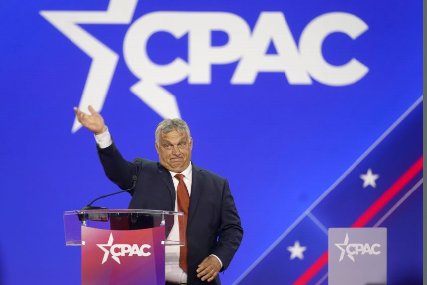 Orbán Viktor beszédet tartott a konzervatívok konferenciáján Dallasban