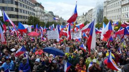 Kormányellenes tüntetések Csehországban
