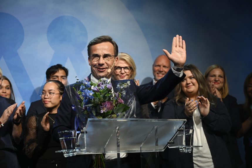 Jobboldali kormánya lesz Svédországnak
