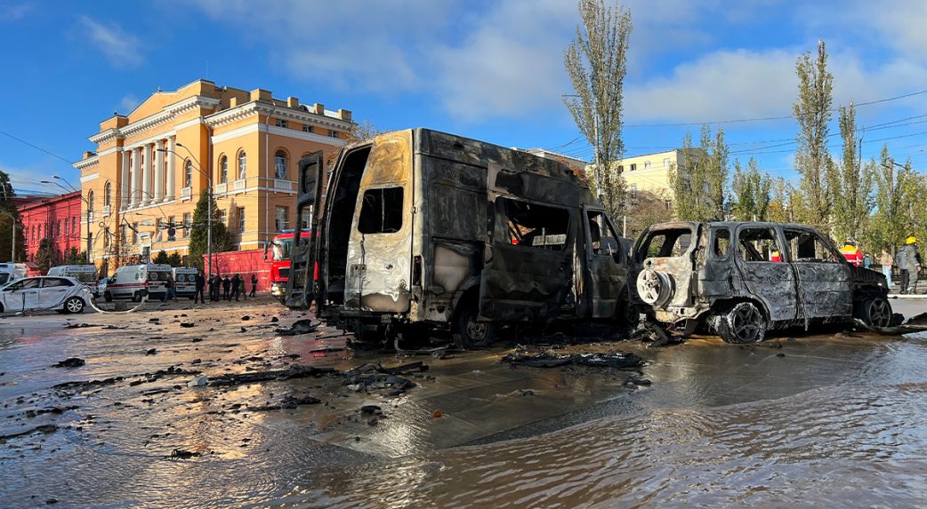 A Bukaresti Kilencek államfői elítélik az ukrán városok bombázását