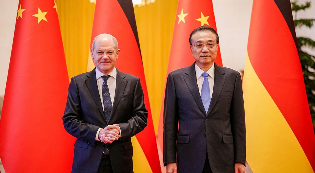 Scholz arra kérte Kínát, gyakoroljon befolyást Oroszországra