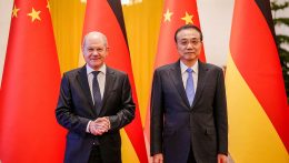 Scholz arra kérte Kínát, gyakoroljon befolyást Oroszországra