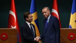A NATO-csatlakozásról tárgyalt Erdogan és Kristersson