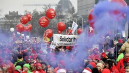 Országos tüntetés Belgiumban