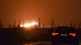 Robbanás történt egy litvániai gázvezetéken