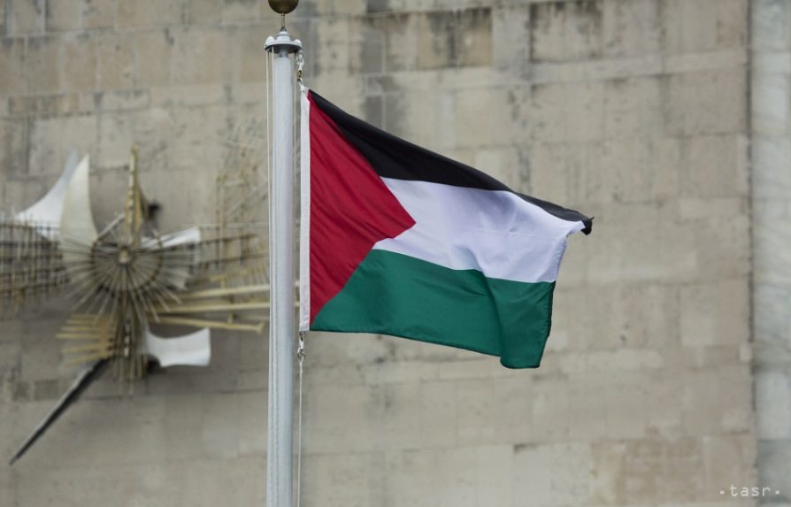 Palesztin zászlókat festettek gyalogos átkelőhelyekre brüsszeli aktivisták