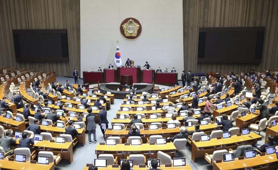 A dél-koreai belügyminiszter elmozdításáról döntött az ázsiai ország törvényhozása