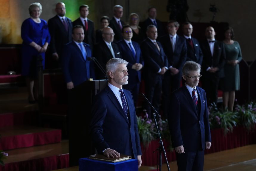 Beiktatták hivatalába csütörtök délután Prágában Petr Pavel új cseh államfőt