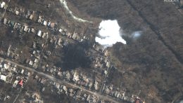 Műholdfelvételek jelentek meg a romokban álló Bahmutról