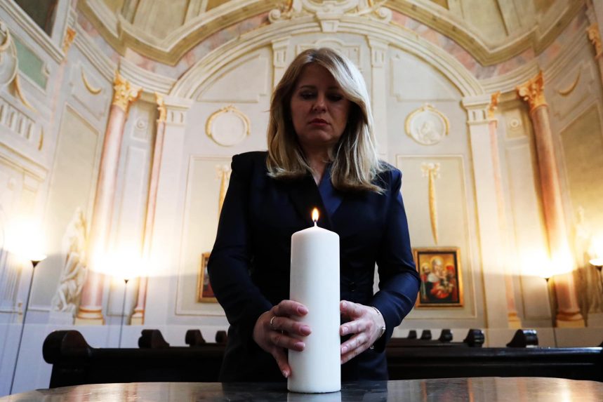 Zuzana Čaputová köztársasági elnök megemlékezett a Covid-19 emléknapjáról