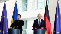 Az ukrán elnök Róma után Berlinbe látogatott