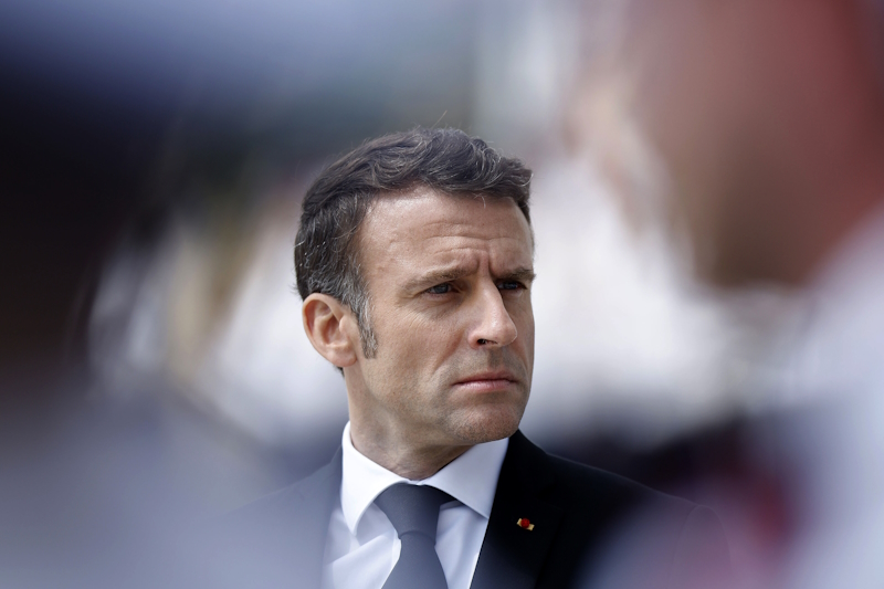 Emmanuel Macron francia elnök nemzetközi koalíciót javasol a Hamász ellen