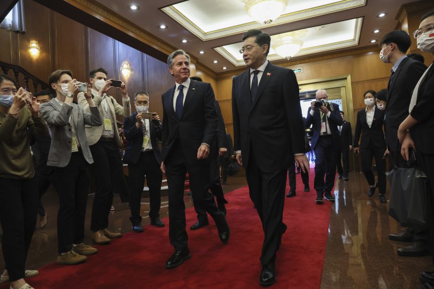 Pekingben tárgyalt az amerikai külügyminiszter