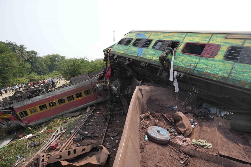 Sokan meghaltak egy súlyos vonatbalesetben