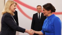 Čaputová: Ukrajna intenzív támogatása a legjobb módja az európai béke újrateremtésének