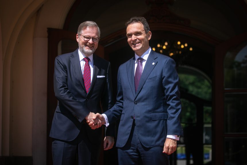 Csehország elnököl a Visegrádi Négyek tömörülésében