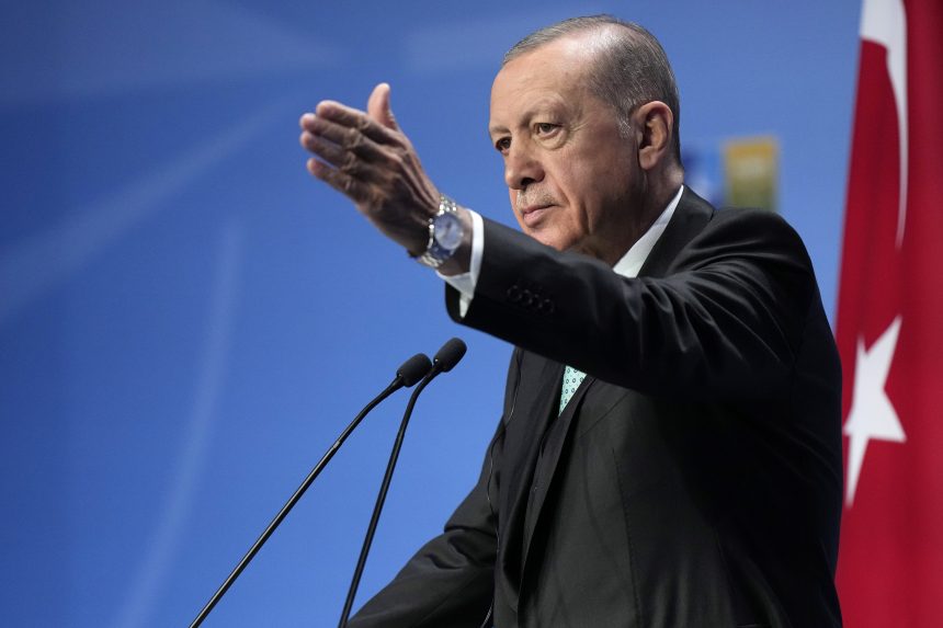 Erdogan török elnök aláírta Svédország NATO-csatlakozását