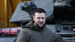 Zelenszkij a kelet-ukrajnai Dnyipro városába látogatott