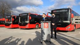 Ma helyezik üzembe Pozsonyban az első négy hidrogénmeghajtású autóbuszt