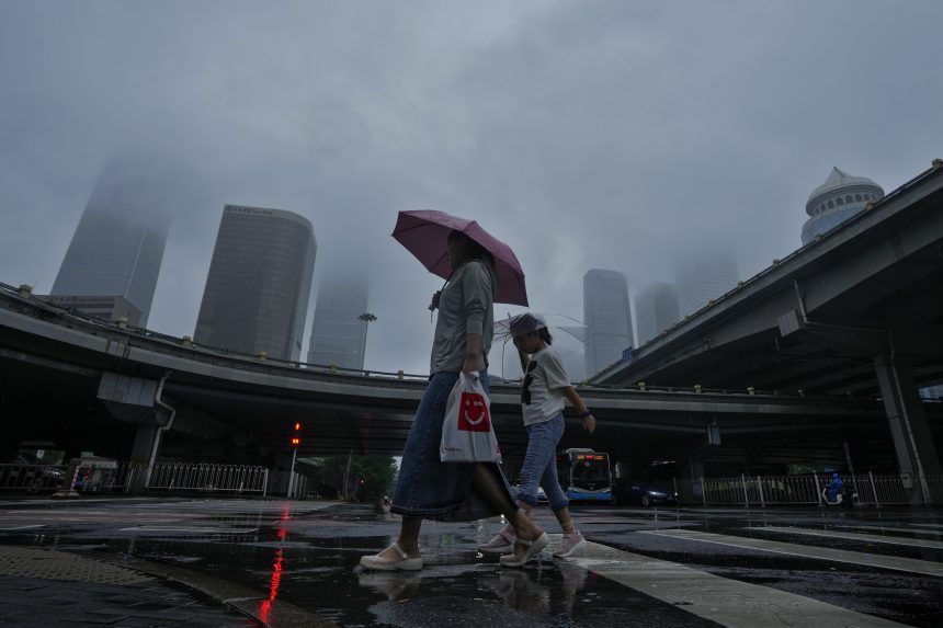 140 éve nem esett annyi eső Pekingben, mint most