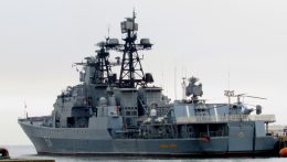 A Kelet-kínai-tengeren gyakorlatoznak az orosz és a kínai hadiflotta hajói