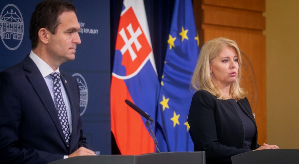 Zuzana Čaputová államfő és Ódor Lajos kormányfő is a szombati parlamenti választásokon való részvételre buzdít